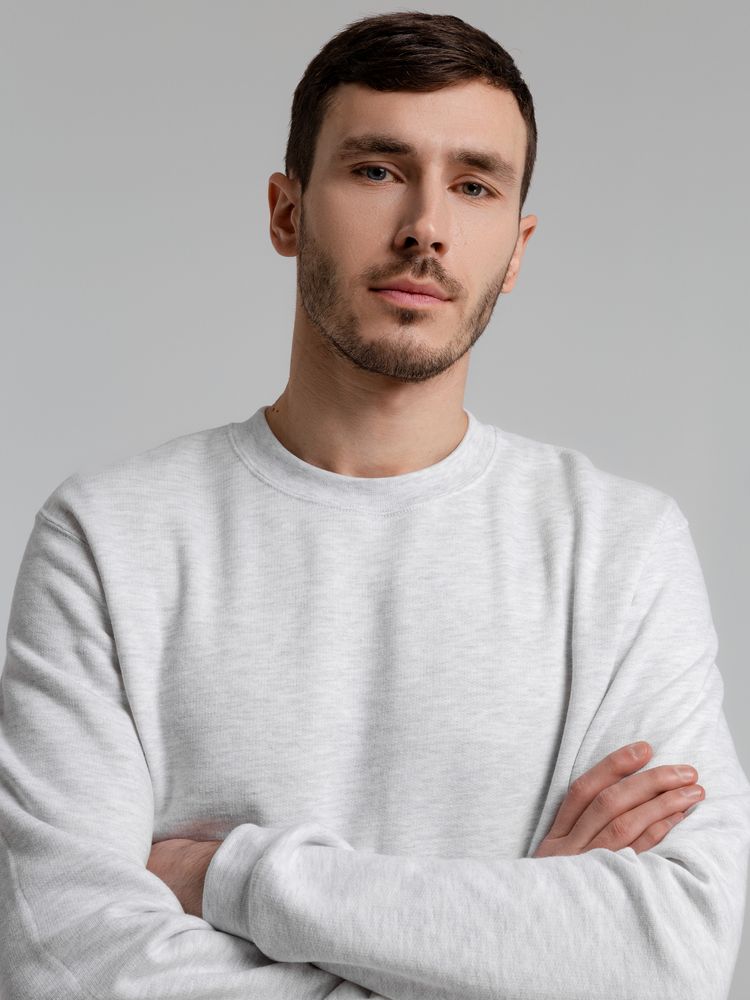 Толстовка Spider 260, светлый меланж / Миниатюра WWW (1000)