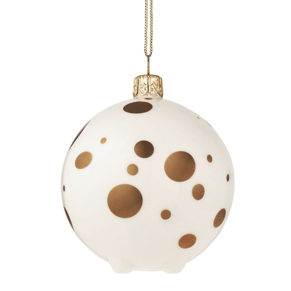 Фарфоровая елочная игрушка My Spheric Pig / Миниатюра WWW (1000)