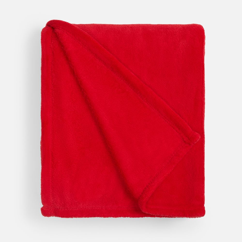 Плед Plush, красный / Миниатюра WWW (1000)