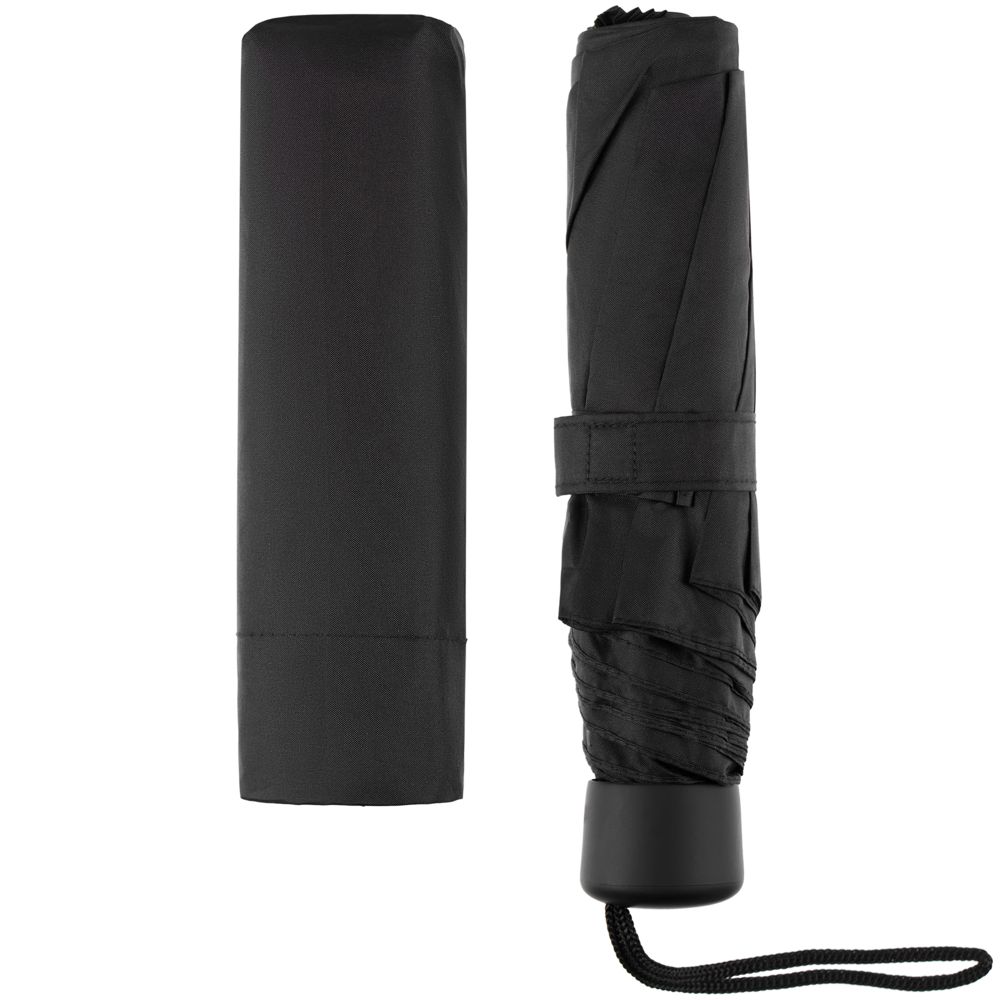 Зонт складной Trend Mini, черный / Миниатюра WWW (1000)