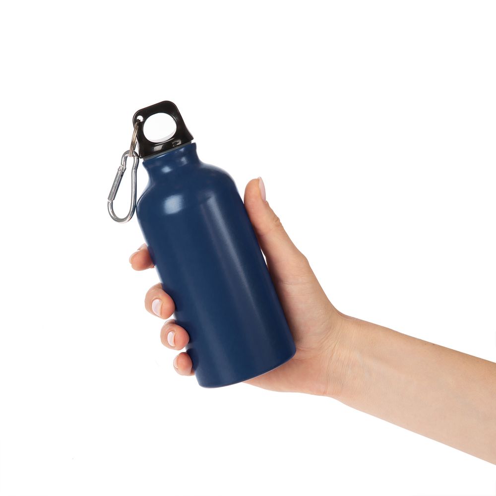 Бутылка для воды Funrun 400, темно-синяя / Миниатюра WWW (1000)