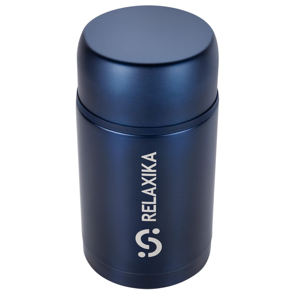 Термос для еды Relaxika 1000, темно-синий / Миниатюра WWW (1000)