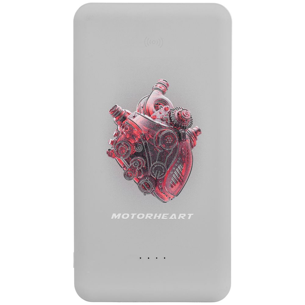 Аккумулятор с подсветкой markBright Town, 5000 мАч, серый / Миниатюра WWW (1000)