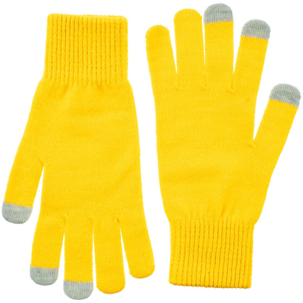 Перчатки сенсорные Urban Flow, желтые / Миниатюра WWW (1000)