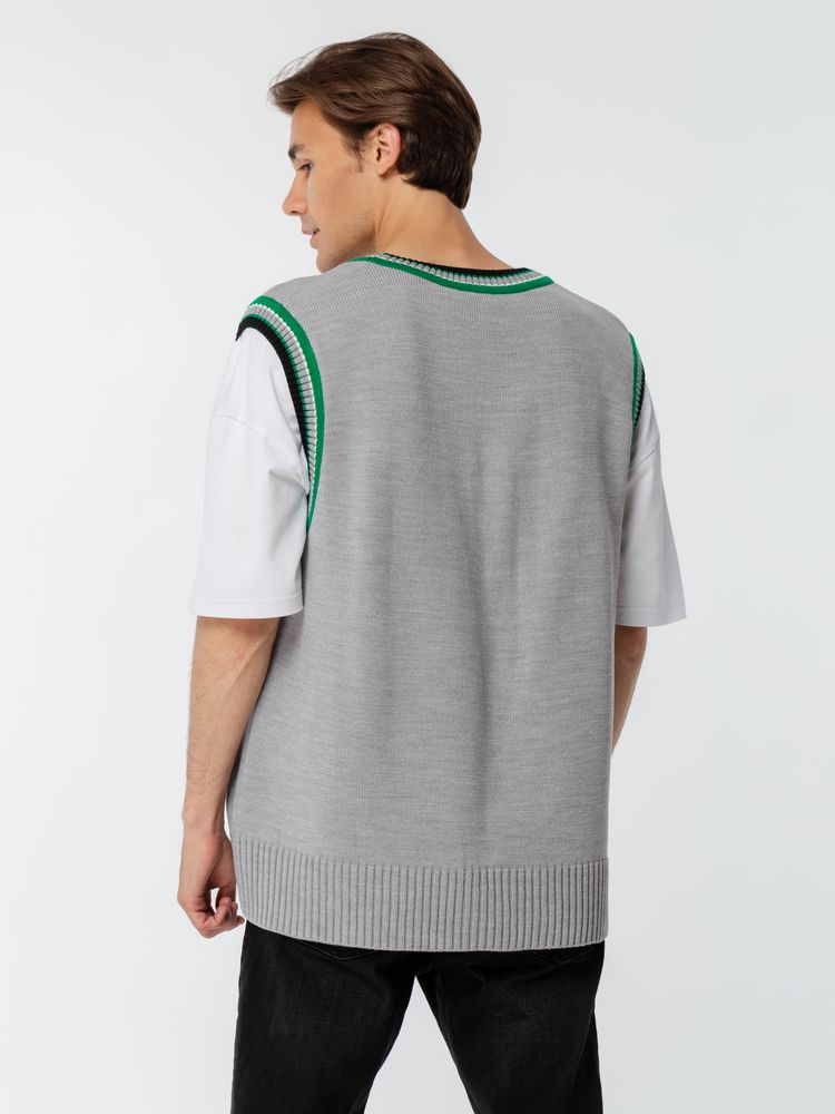 Жилет оверсайз унисекс Cornell в сумке, светло-серый / Миниатюра WWW (1000)