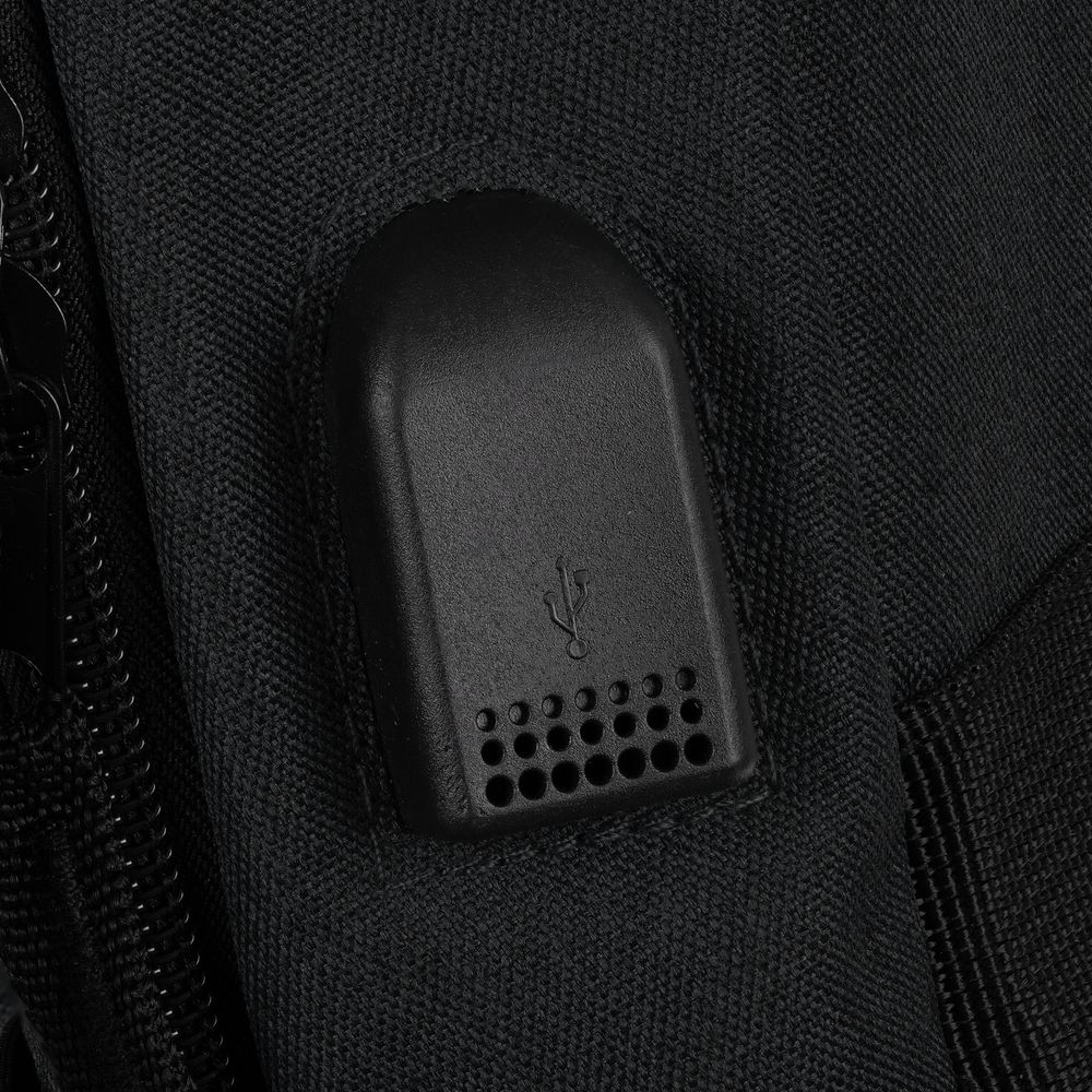 Рюкзак для ноутбука Conttori, черный меланж / Миниатюра WWW (1000)