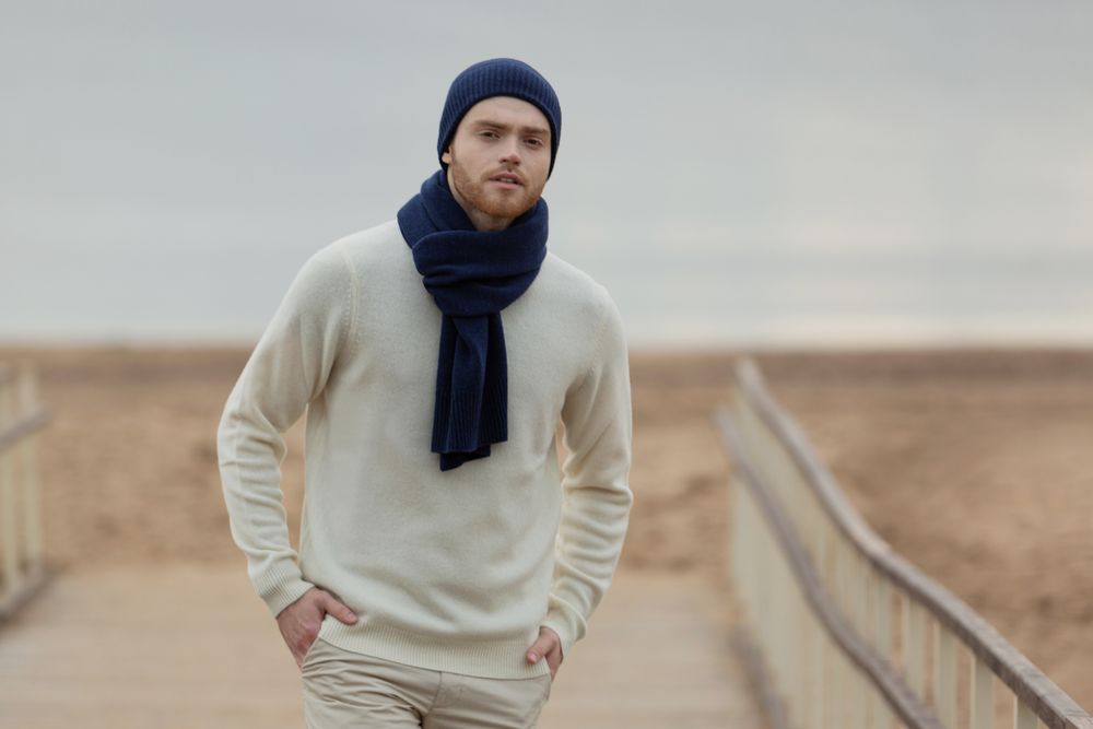 Шарф Cordelia, синий / Миниатюра WWW (1000)