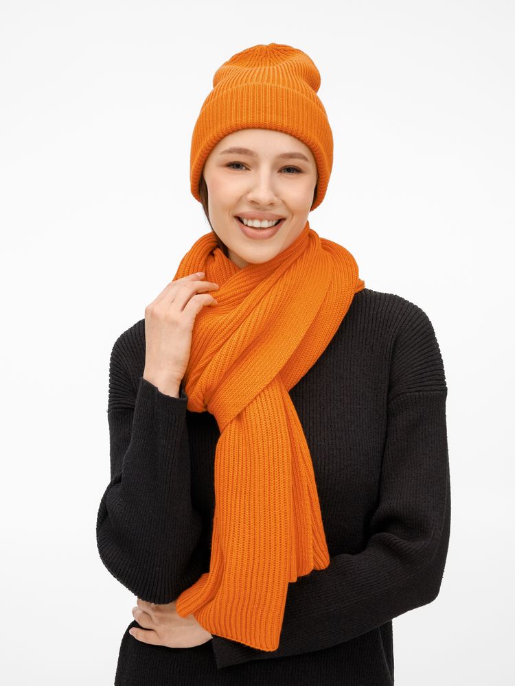 Шапка Nobilis Mono, оранжевая (абрикос) / Миниатюра WWW (1000)