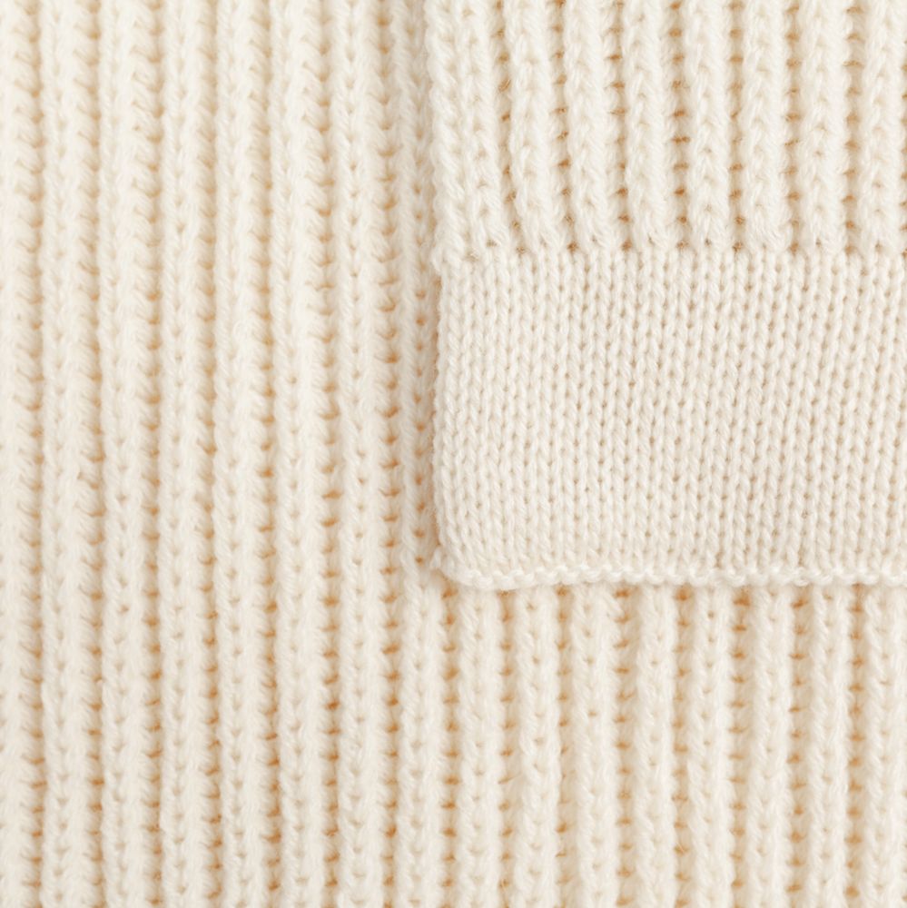 Плед Shirr, молочно-белый / Миниатюра WWW (1000)