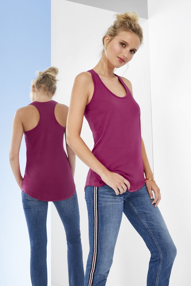 Майка женская Moka 110, красная / Миниатюра WWW (1000)