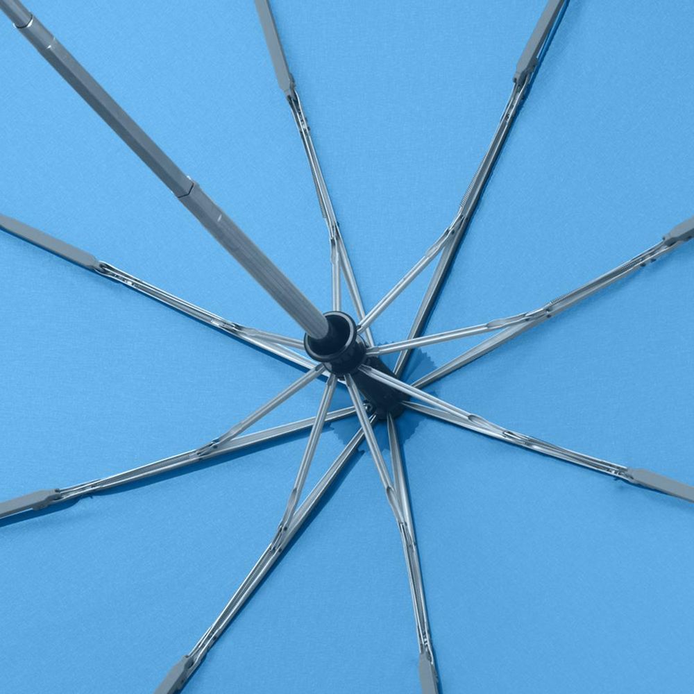 Зонт складной AOC, голубой / Миниатюра WWW (1000)