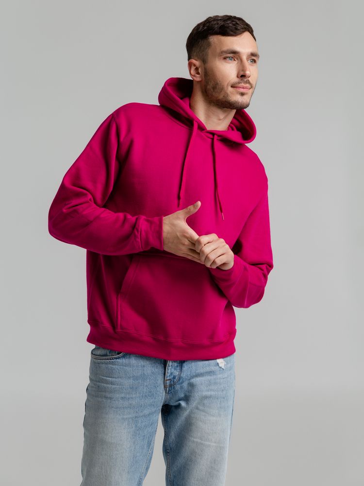 Толстовка с капюшоном Snake II ярко-розовая (фуксия) / Миниатюра WWW (1000)