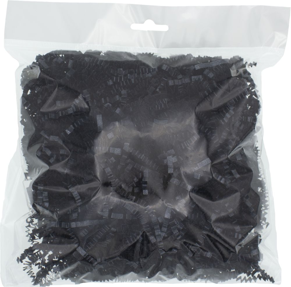 Бумажный наполнитель «Блеск», черный / Миниатюра WWW (1000)