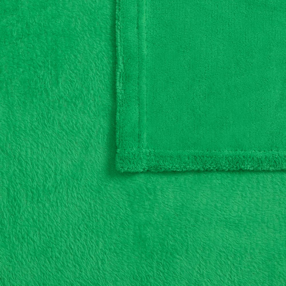 Плед Plush, зеленый / Миниатюра WWW (1000)