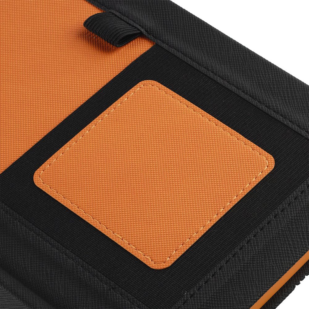 Ежедневник Mobile, недатированный, черно-оранжевый / Миниатюра WWW (1000)