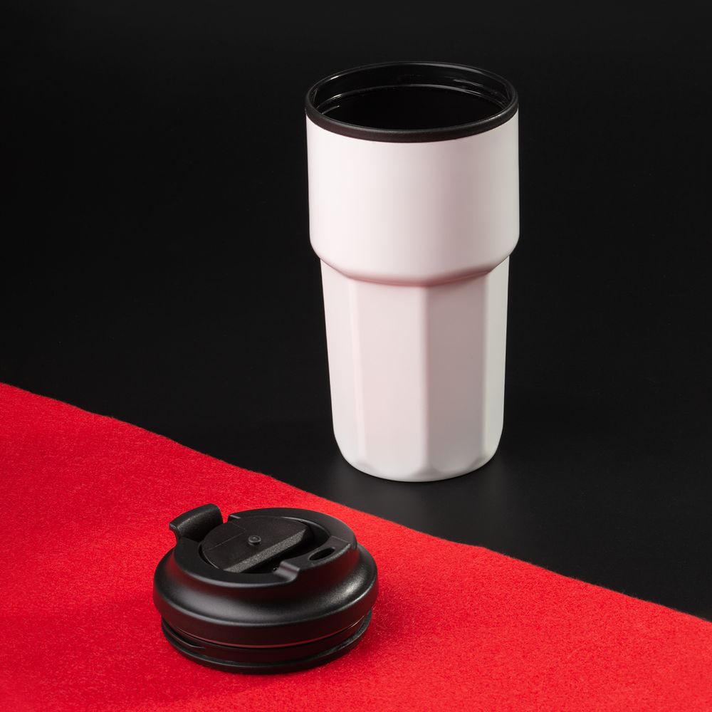 Термостакан Presa, белый / Миниатюра WWW (1000)