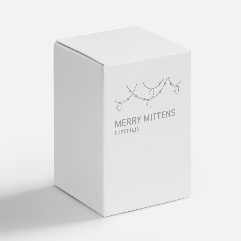 Гирлянда Merry Mittens, синяя / Миниатюра (упак) (1000)