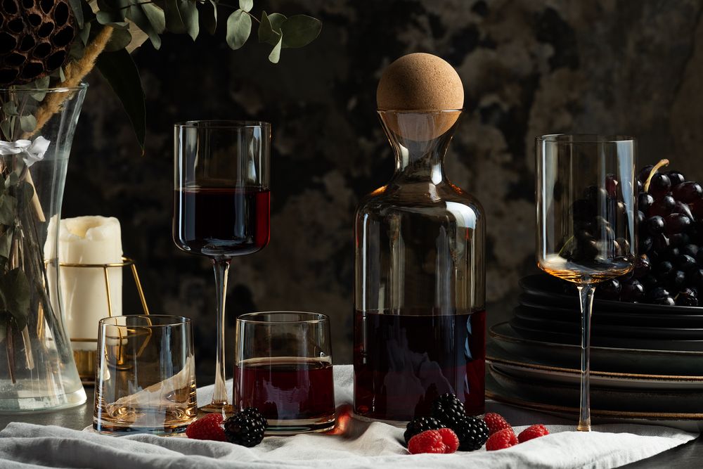 Набор из 2 бокалов для вина Golden Days / Миниатюра WWW (1000)