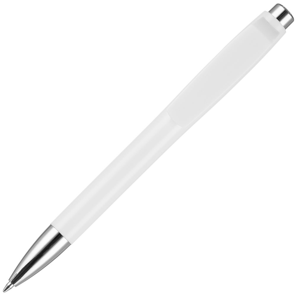 Ручка шариковая Klippa, белая / Миниатюра WWW (1000)