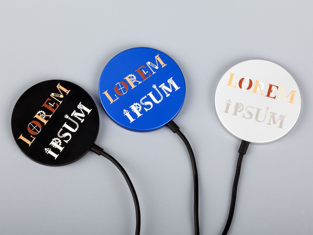 Магнитное зарядное устройство Cooper Rond, 15 Вт, черное / Миниатюра WWW (1000)