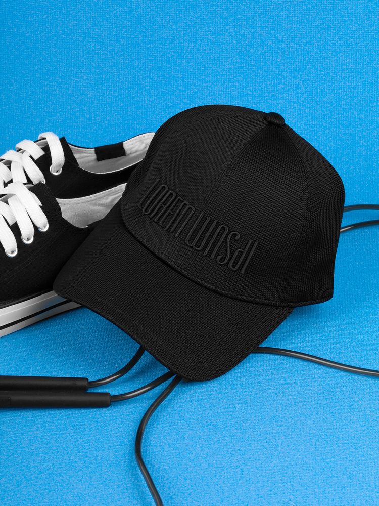 Бейсболка Dogoni, черная / Миниатюра WWW (1000)