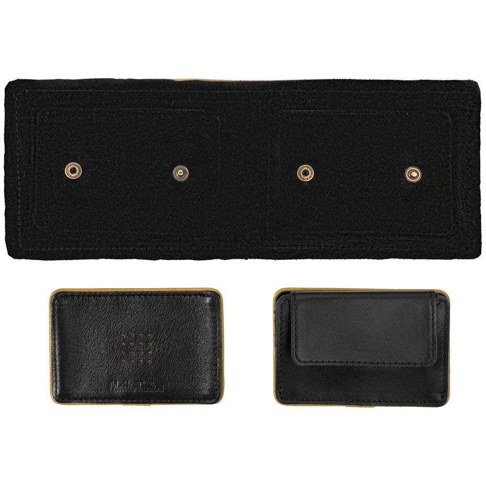 Кошелек Partinico, черный с золотистым / Миниатюра WWW (1000)