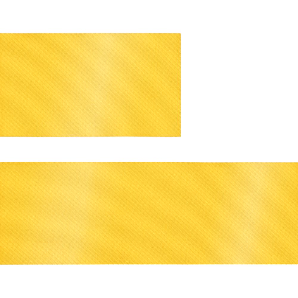 Лента сатиновая Satin 35 XL, желтая, 160 см / Миниатюра WWW (1000)