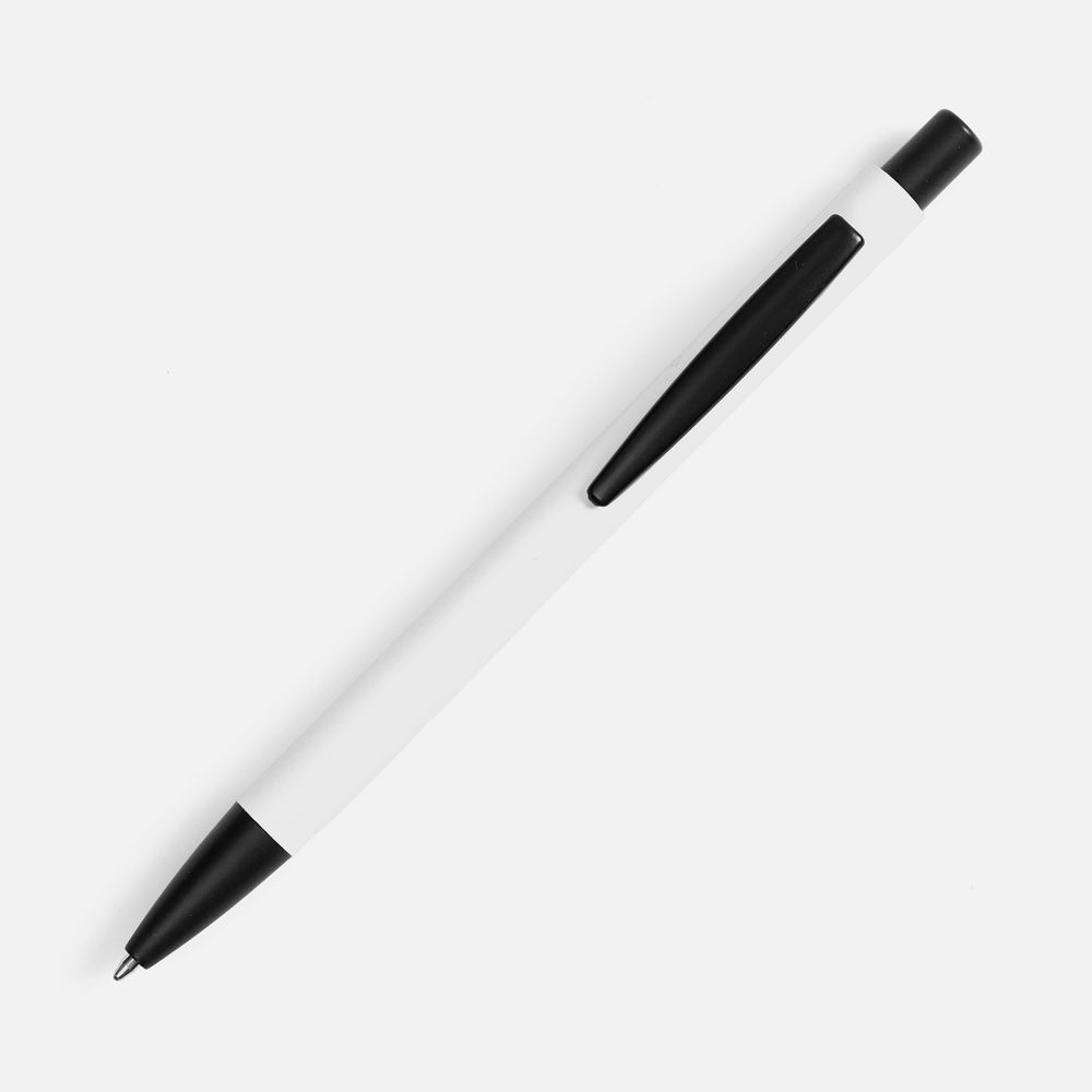 Ручка шариковая Pride, белая / Миниатюра WWW (1000)