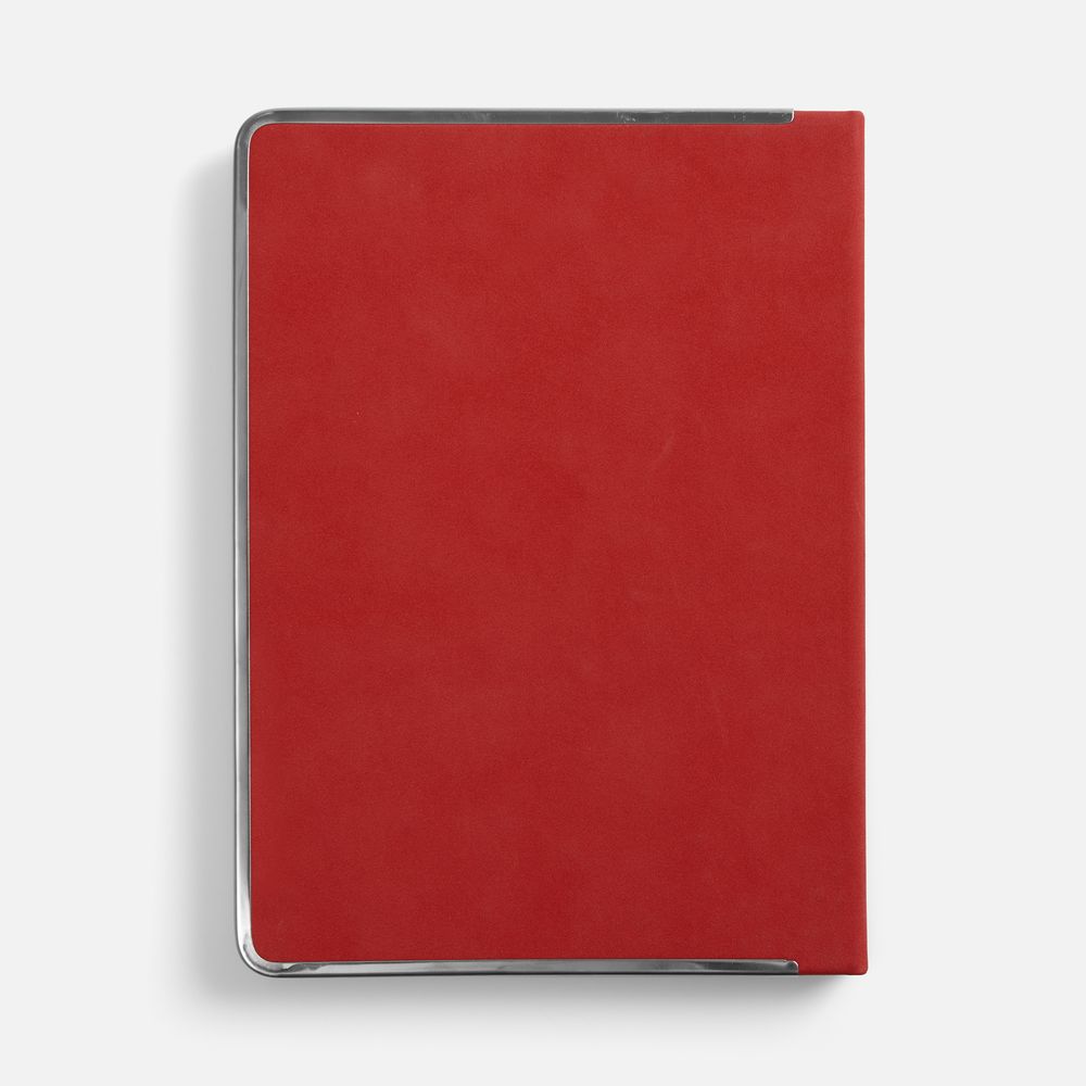 Ежедневник Metal Frame на заказ, датированный, красный / Миниатюра WWW (1000)