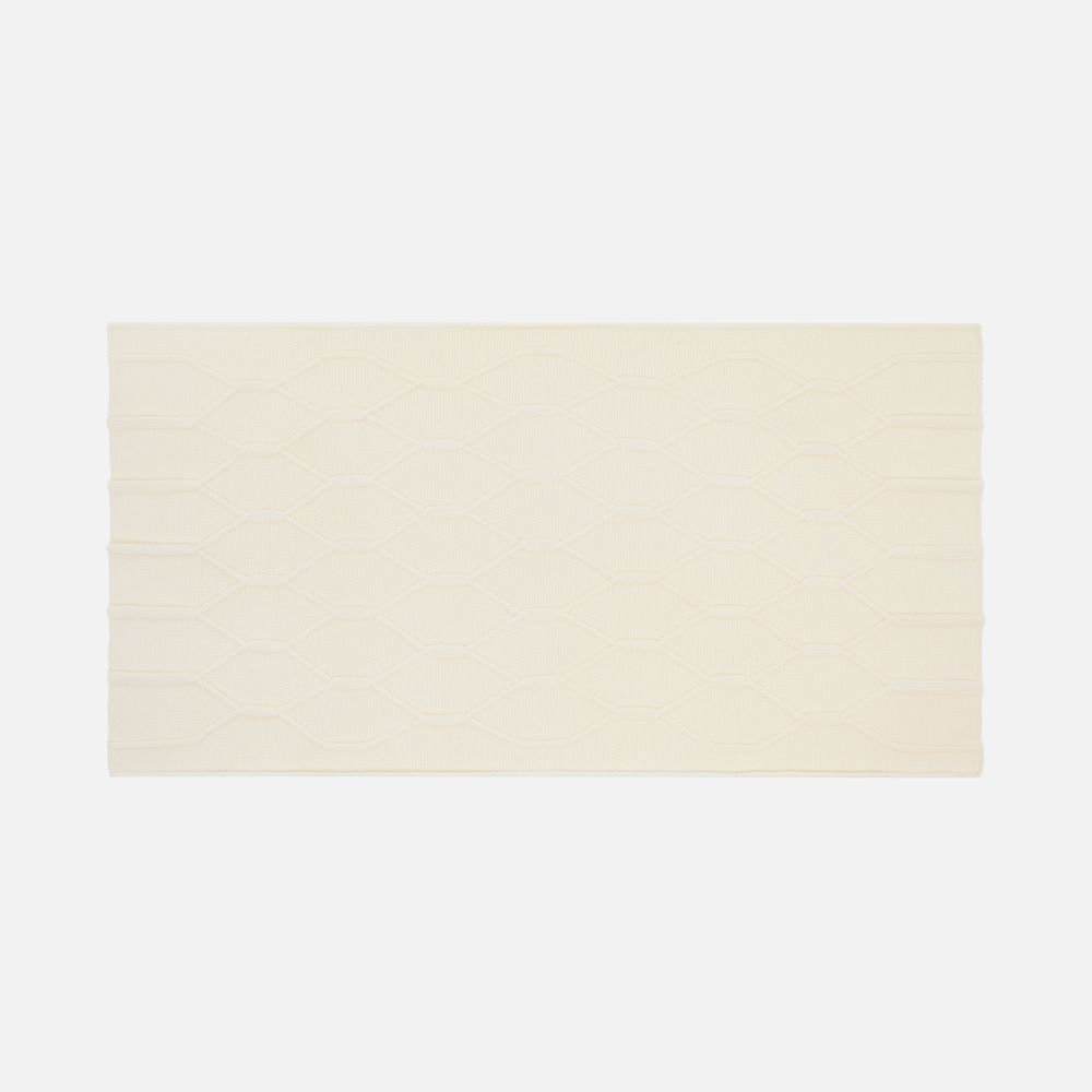 Плед Curve Verve, молочно-белый / Миниатюра WWW (1000)