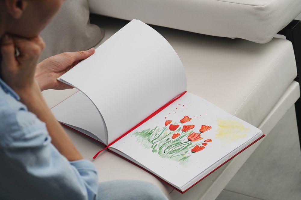 Скетчбук Object Maxi, синий / Миниатюра WWW (1000)