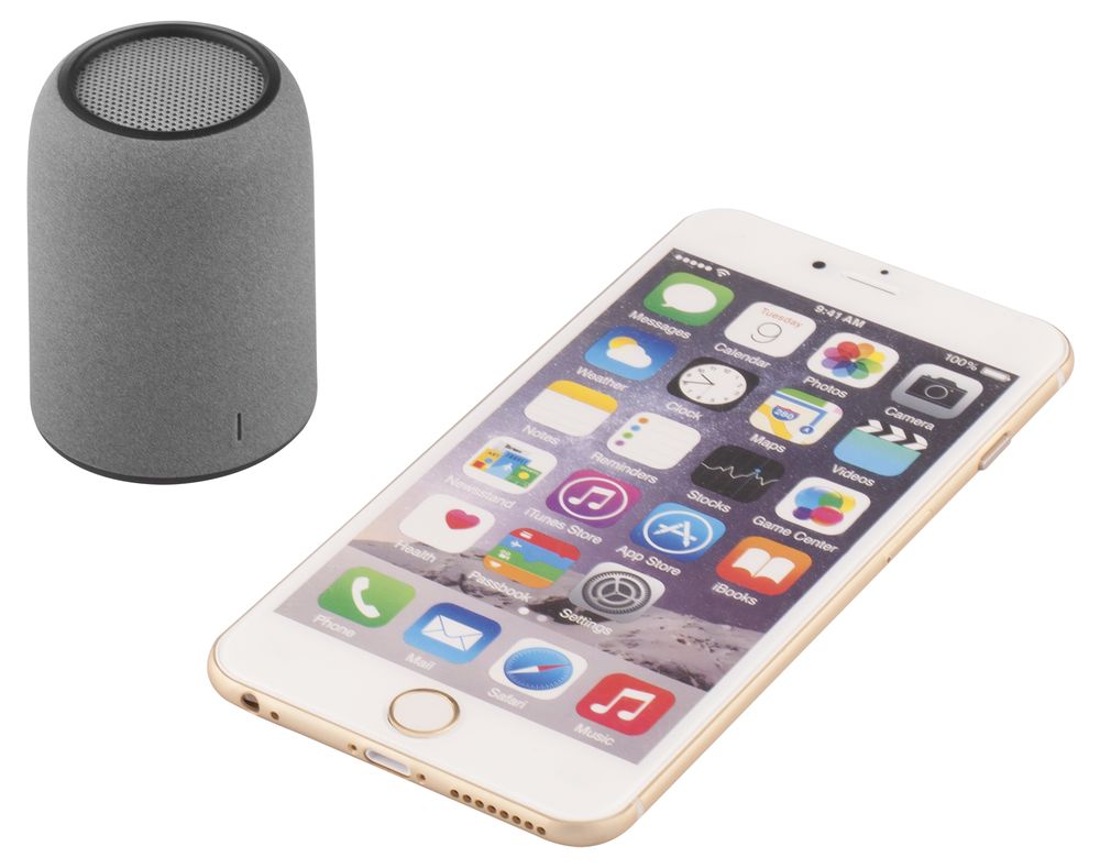 Беспроводная колонка Uniscend Grinder, серая / Миниатюра WWW (1000)