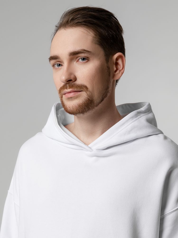 Худи оверсайз унисекс Outshine, белое / Миниатюра WWW (1000)