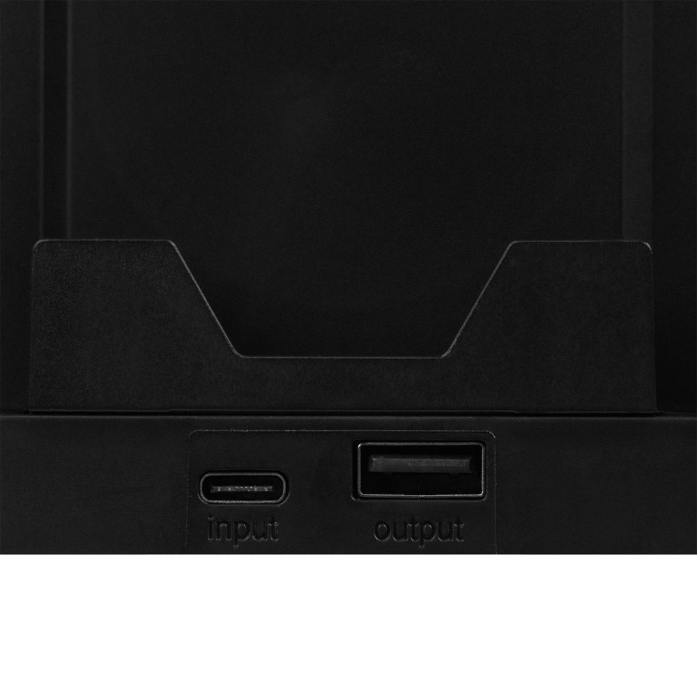 Зарядная станция с часами и подсветкой multiEnergy, черная / Миниатюра WWW (1000)