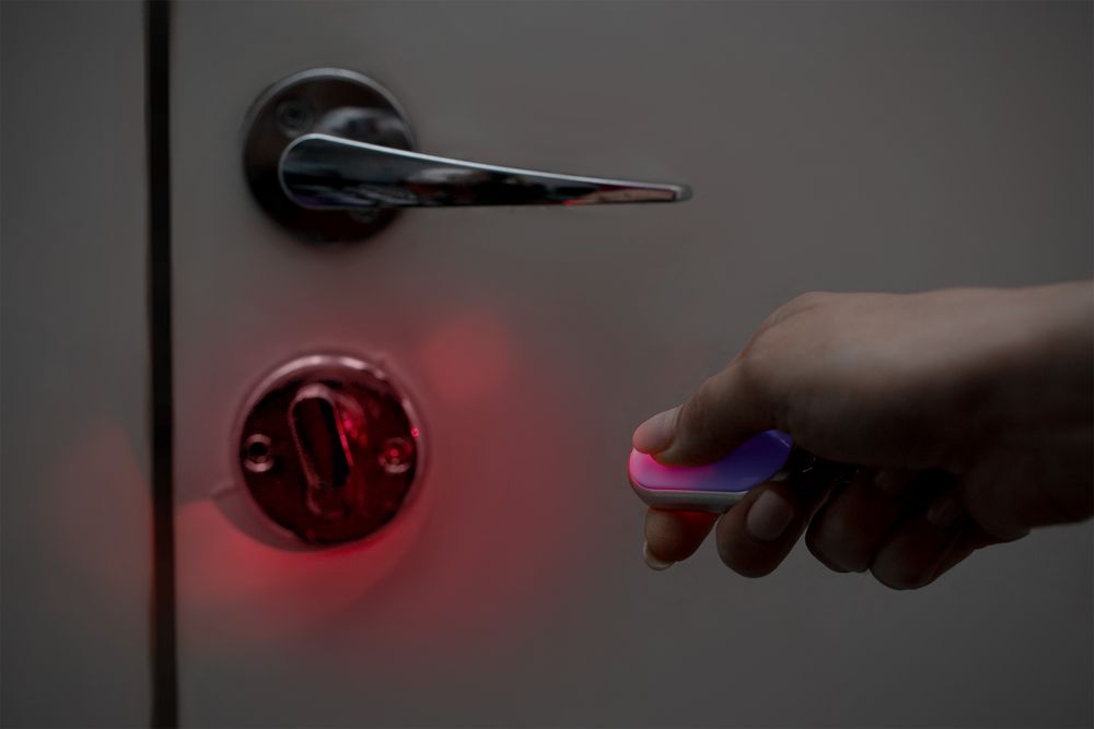 Брелок для поиска ключей Signalet ver.2, синий / Миниатюра WWW (1000)