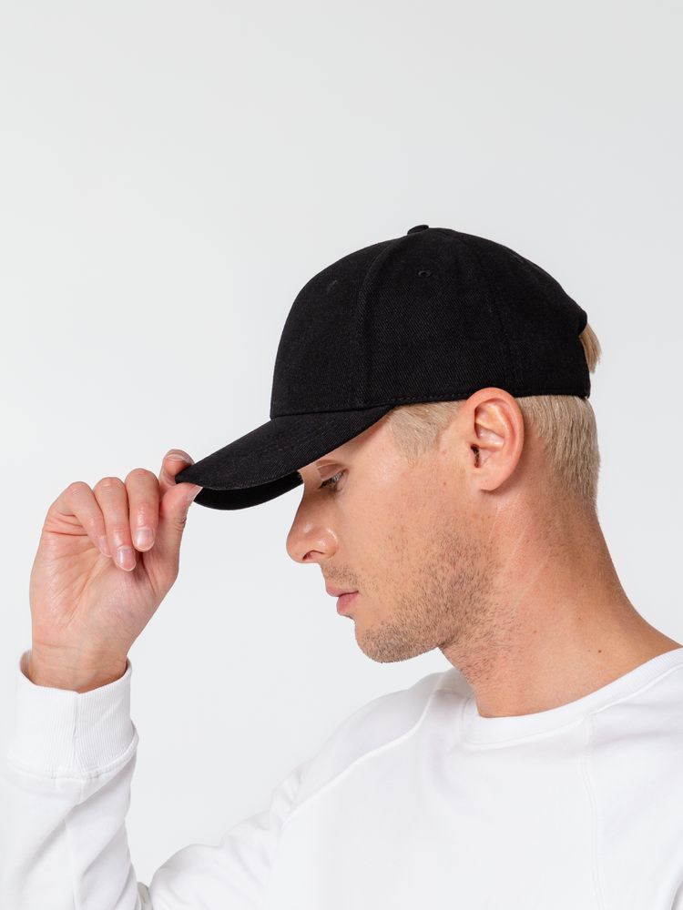 Бейсболка Hillside, черная / Миниатюра WWW (1000)