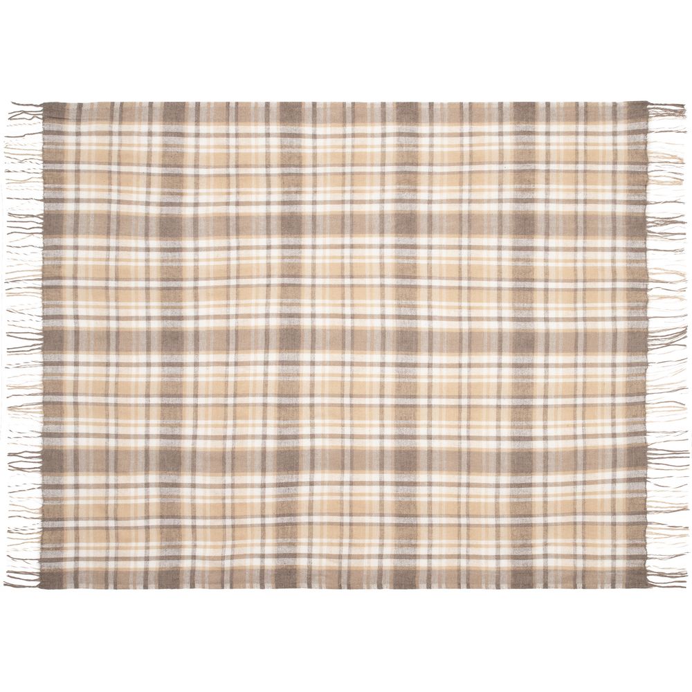 Плед «Берген», бежевый / Миниатюра WWW (1000)