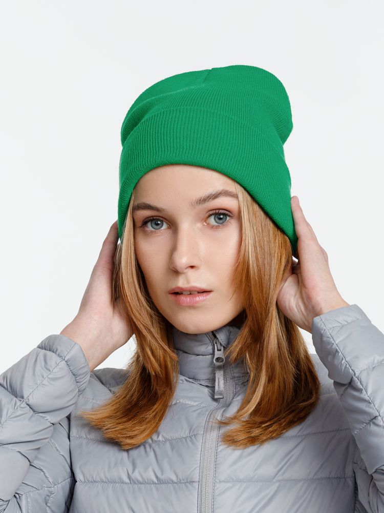 Шапка Urban Flow, зеленая / Миниатюра WWW (1000)