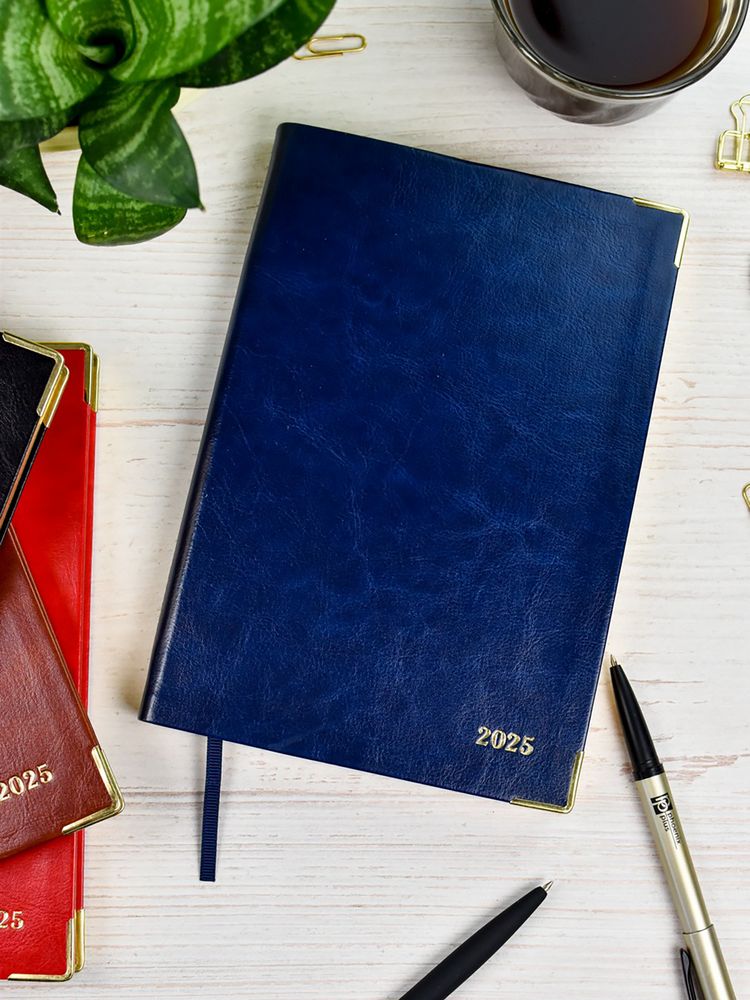 Ежедневник Lugo, датированный, синий / Миниатюра WWW (1000)