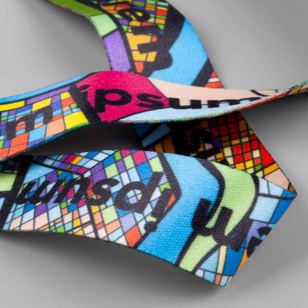 Лента для бейджа с ретрактором TapePrint на заказ / Миниатюра WWW (1000)