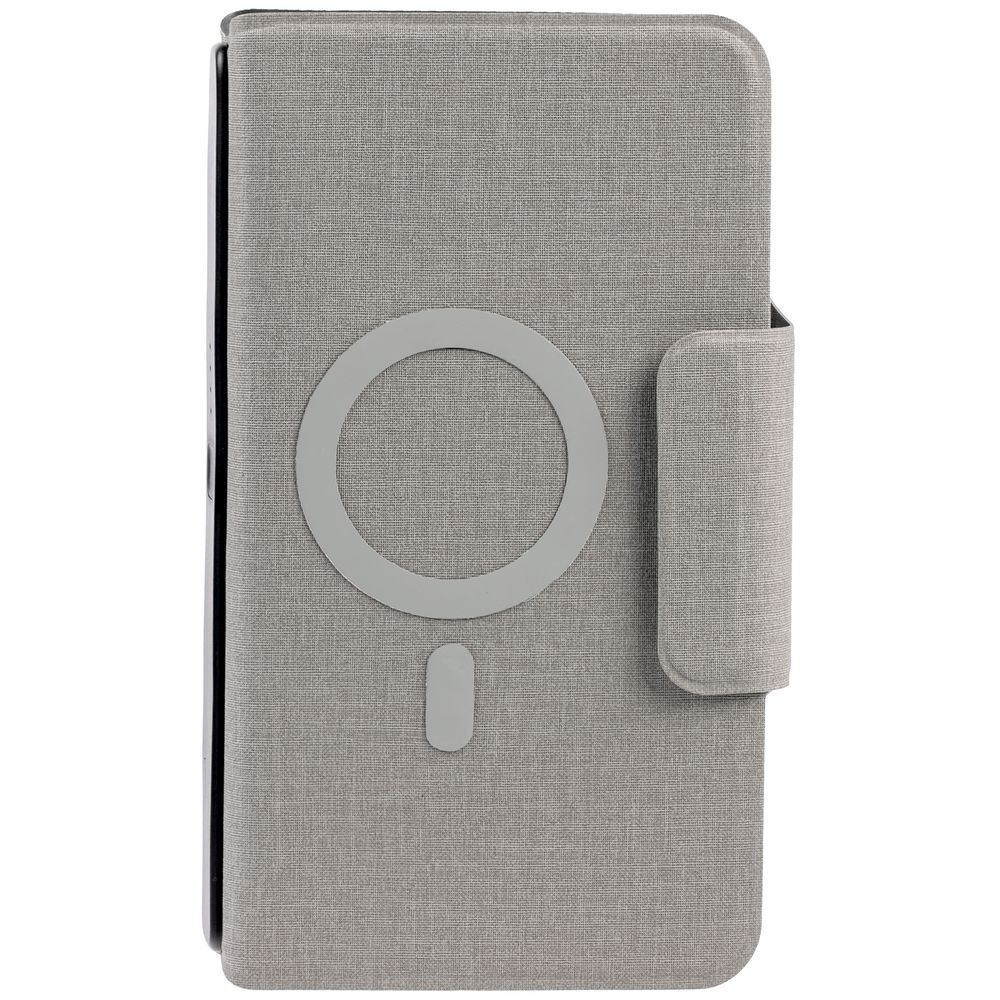 Дорожный органайзер с аккумулятором Oiro, серый / Миниатюра WWW (1000)