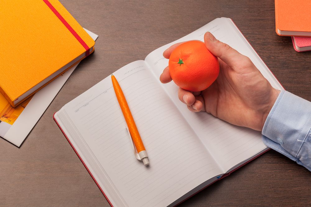 Антистресс «Мандарин» / Миниатюра WWW (1000)