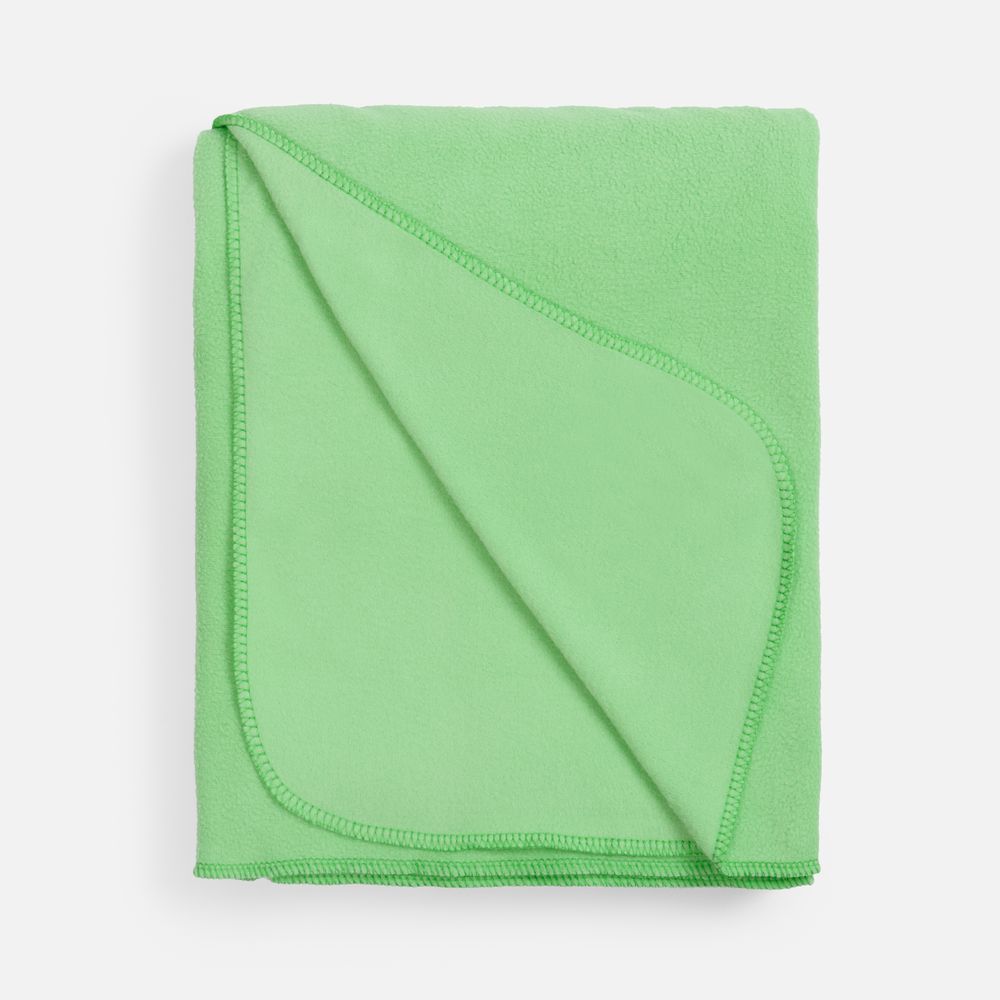 Флисовый плед Warm&Peace, светло-зеленый / Миниатюра WWW (1000)