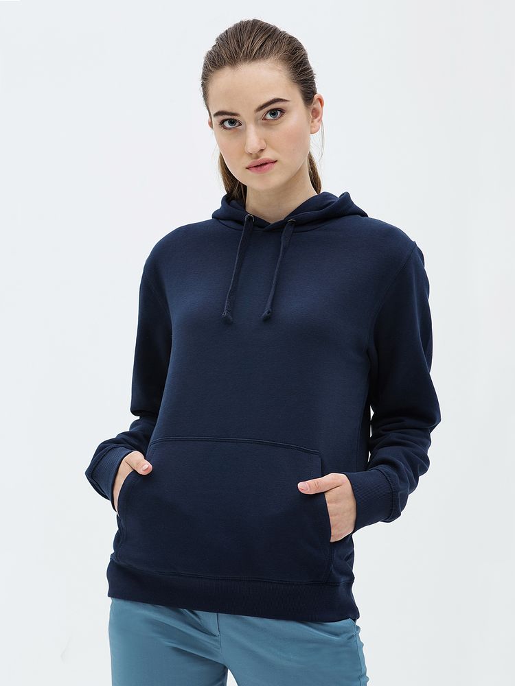 Толстовка унисекс Spencer, темно-синяя / Миниатюра WWW (1000)