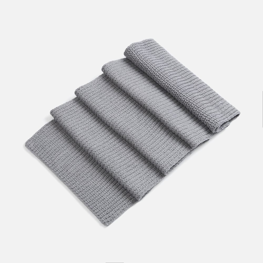 Шарф Nordkyn, светло-серый меланж / Миниатюра WWW (1000)