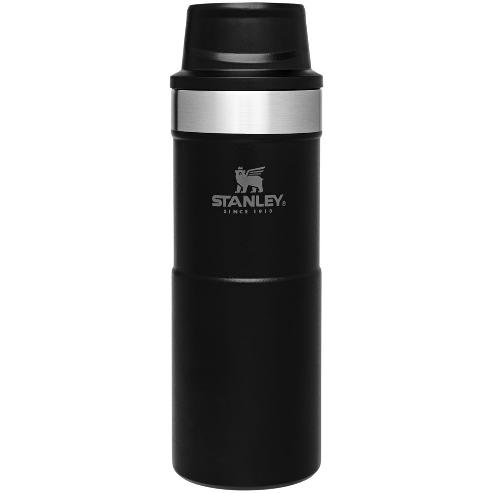 Термокружка Stanley Classic One Hand 2.0, большая, черная / Миниатюра WWW (1000)