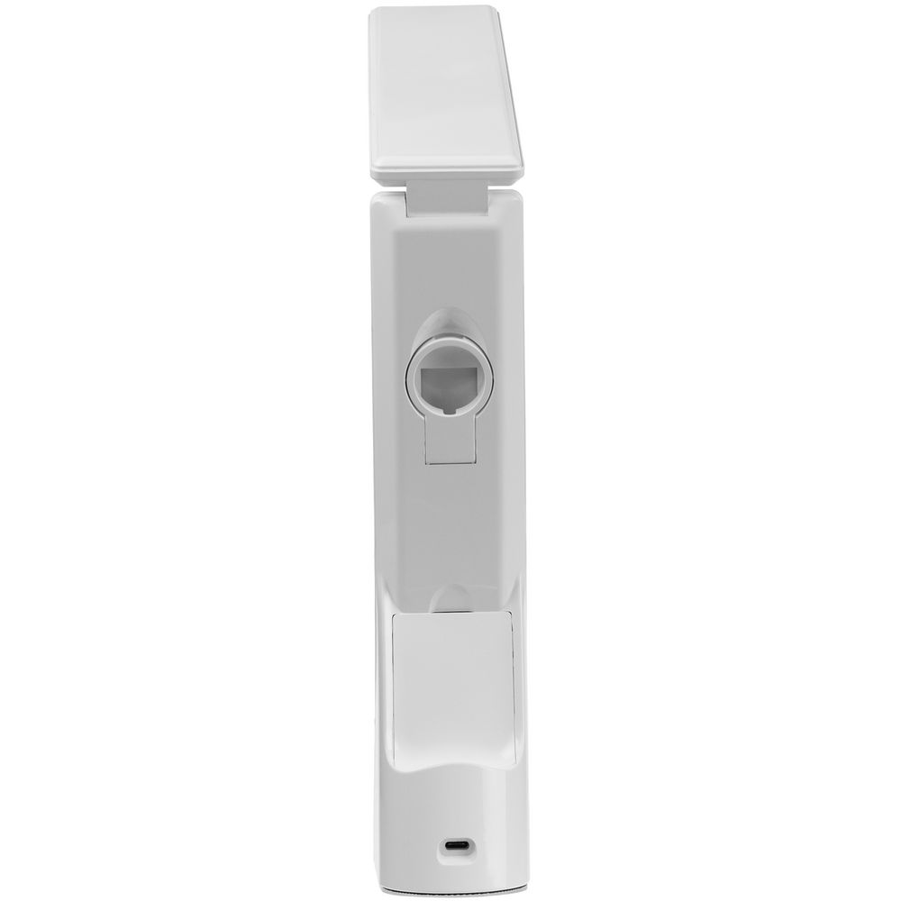 Лампа с часами и беспроводной зарядкой Powerack, белая / Миниатюра WWW (1000)