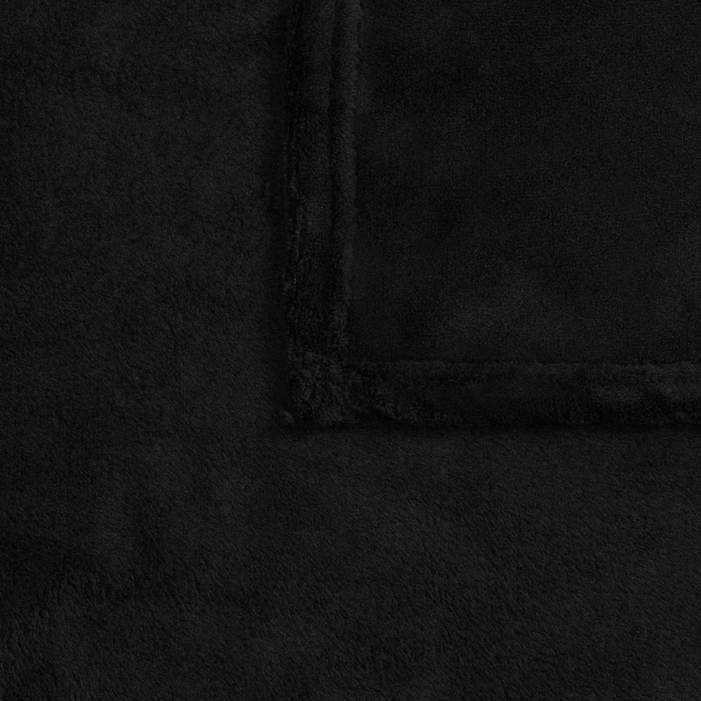 Плед Plush, черный / Миниатюра WWW (1000)