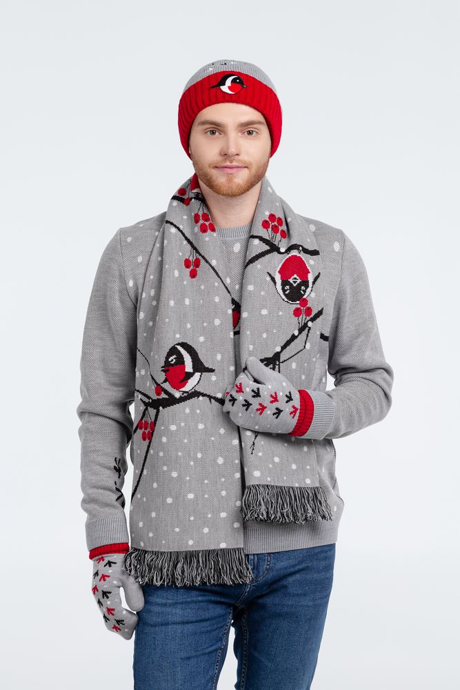 Шарф Birds and Berries / Миниатюра WWW (1000)