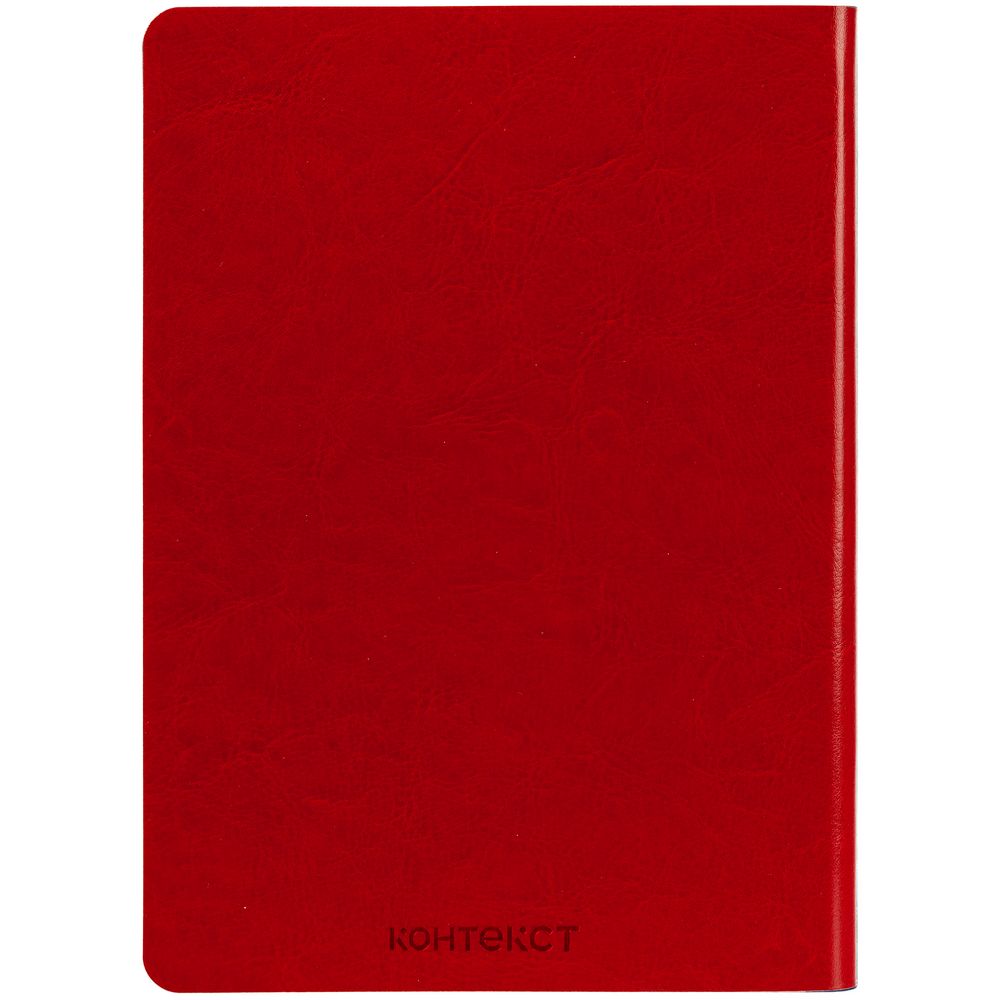 Ежедневник Slip, недатированный, красный с серым / Миниатюра WWW (1000)